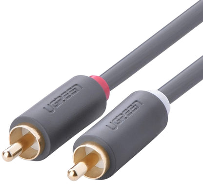 UGREEN AV104 Audio Cable, 2 x RCA - 2 x RCA, 5m, Black