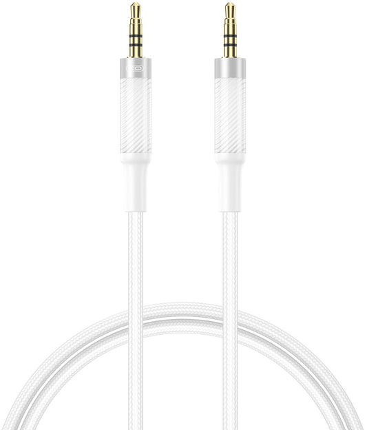 Audio Kabel 3.5mm - 3.5mm XO Design NB-R279C, 1m, Vit