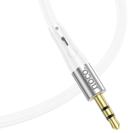 Audio Lightning-kabel - 3,5 mm HOCO UPA22, 1 m, Vit