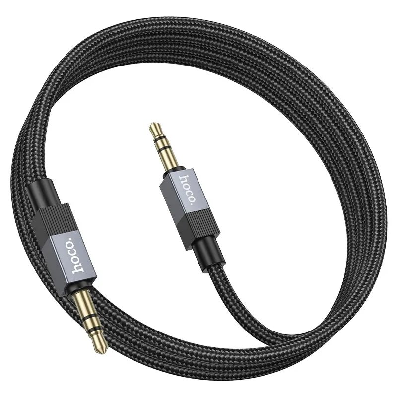 Audio Kabel 3.5mm - 3.5mm HOCO UPA32, 1m, Svart