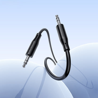 3,5 mm ljudkabel - 3,5 mm Borofone BL26 Standard, 1 m, svart