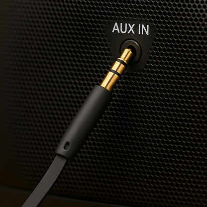 Audio Kabel 3.5mm - 3.5mm Fixed, 1m, Svart