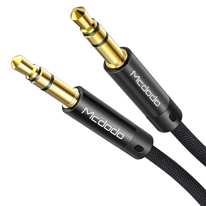 Audio Kabel 3.5mm - 3.5mm McDodo CA-6640, 1.2m, Svart
