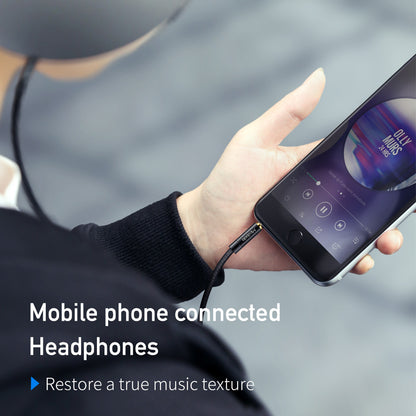 Audio Kabel 3.5mm - 3.5mm McDodo CA-6640, 1.2m, Svart