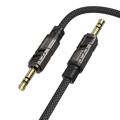 3.5mm - 3.5mm Borofone BL22 Dignity Audio Cable, 1m, Black