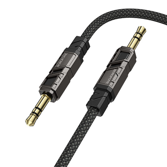 Audio Kabel 3.5mm - 3.5mm Borofone BL22 Dignity, 1m, Svart