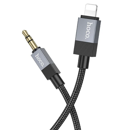 Audio Lightning-kabel - 3,5 mm HOCO UPA32A, 1 m, Svart