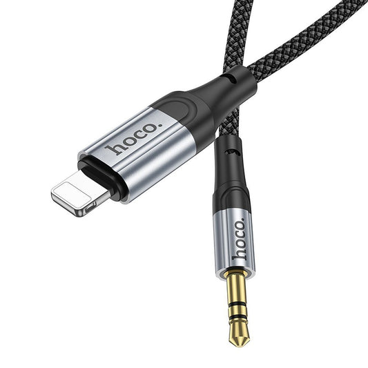 Audio Lightning-kabel - 3,5 mm HOCO UPA26, 1 m, Svart