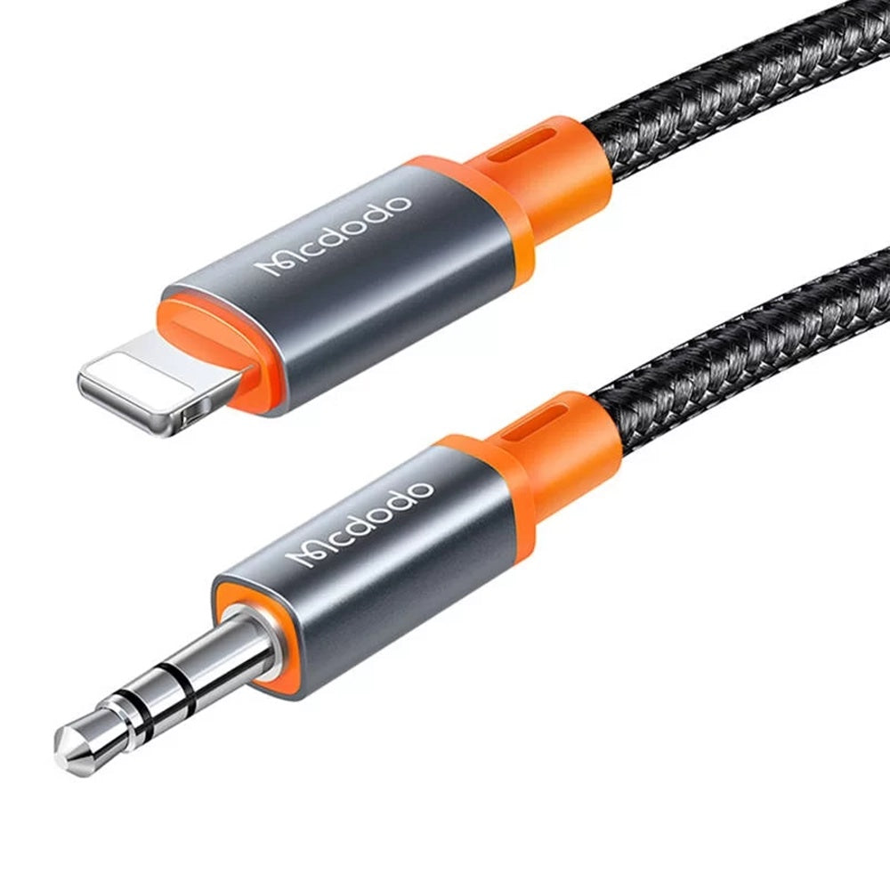 Lightning Audio-kabel - 3.5mm McDodo CA-0780 Castle, 1.2m, Svart