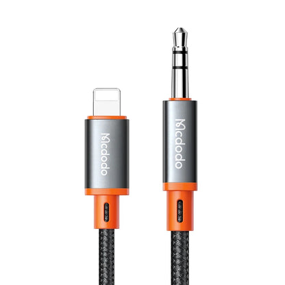 Lightning Audio-kabel - 3.5mm McDodo CA-0780 Castle, 1.2m, Svart
