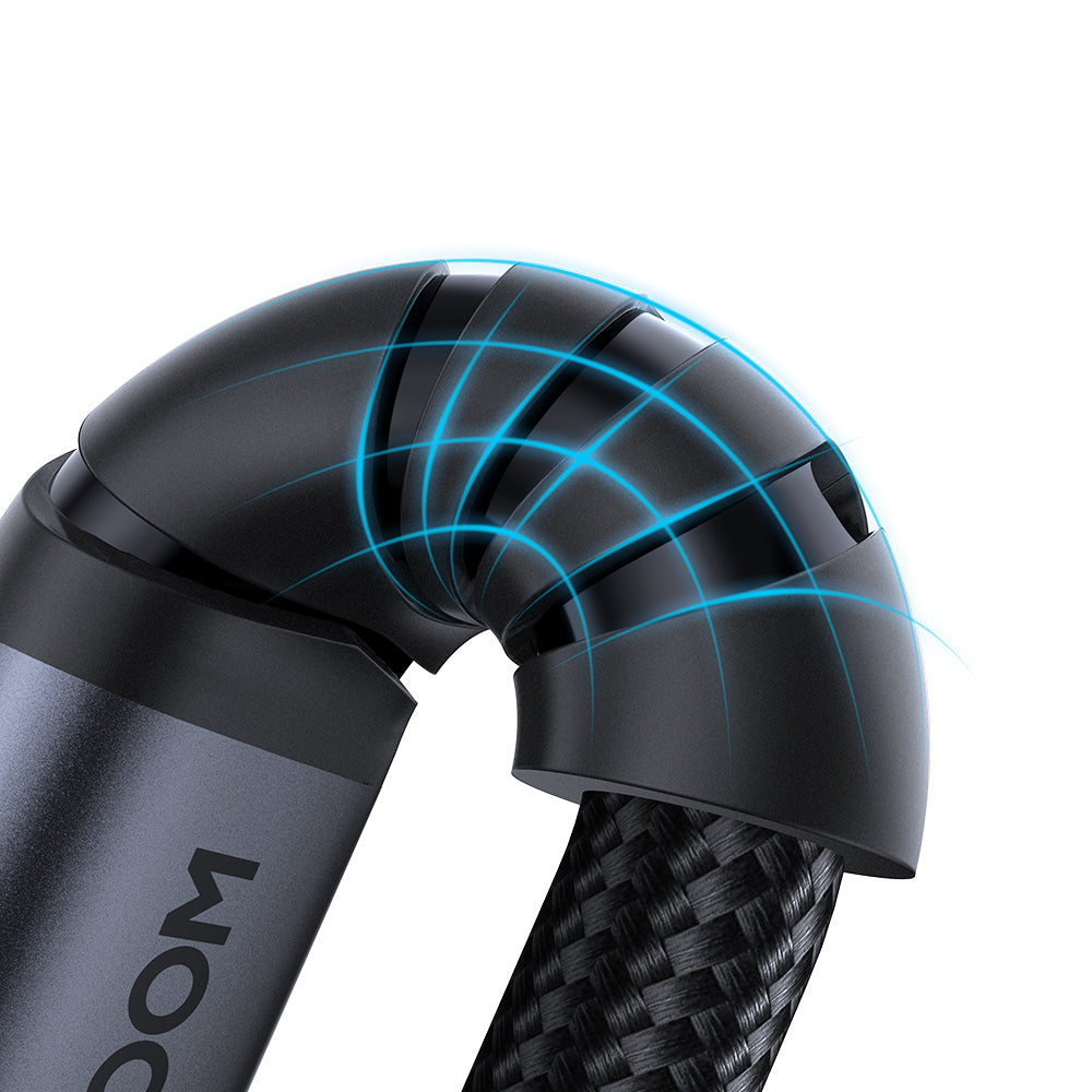 Ljudkabel Lightning - 3.5mm Joyroom SY-A06, 1.2m, Svart