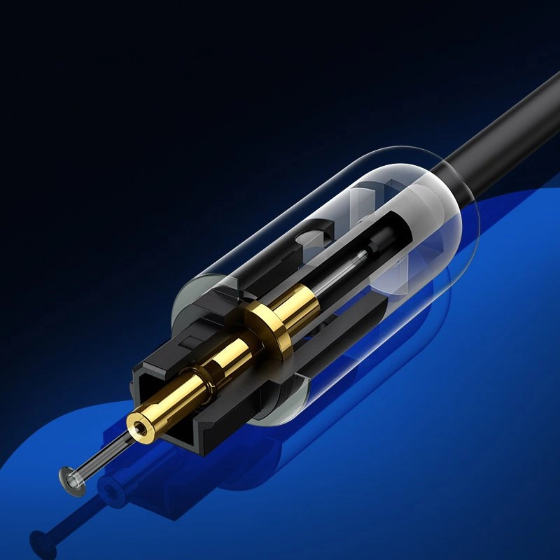 Optiskt ljudkabel UGREEN AV122, Toslink / SPDIF, 1,5 m, Svart