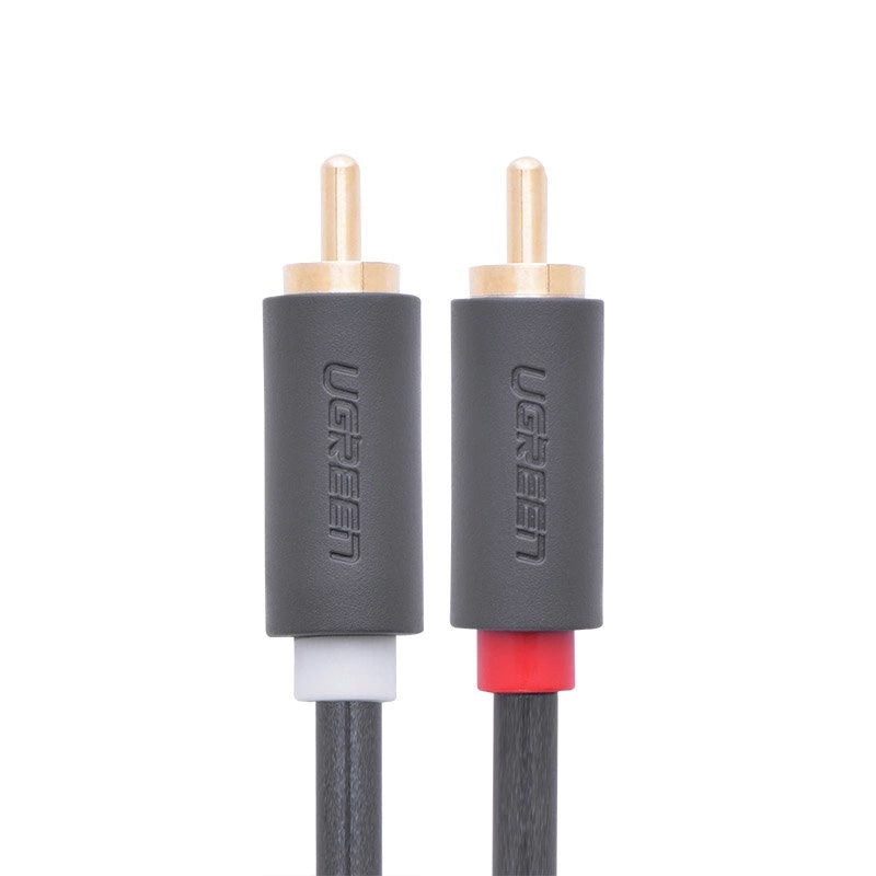 Audio Kabel UGREEN AV104, 2 x RCA - 2 x RCA, 2m, Svart