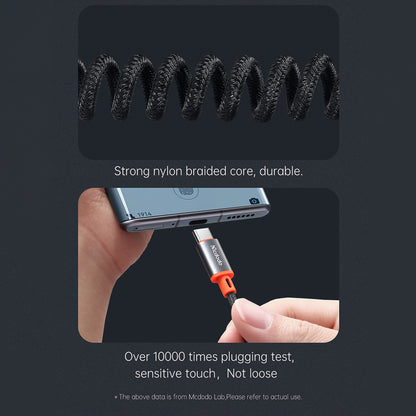 Audio-kabel USB-C - 3,5 mm McDodo CA-0900, 1,8 m, Svart