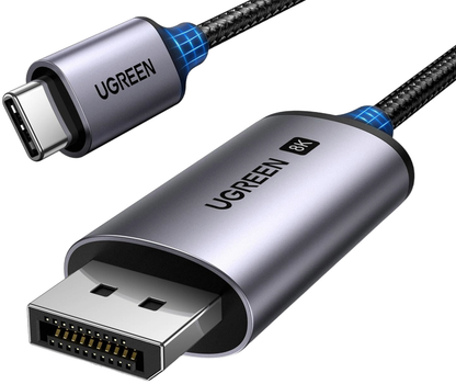 USB-C ljud- och videokabel - DisplayPort UGREEN CM556 (25157), 1m, grå