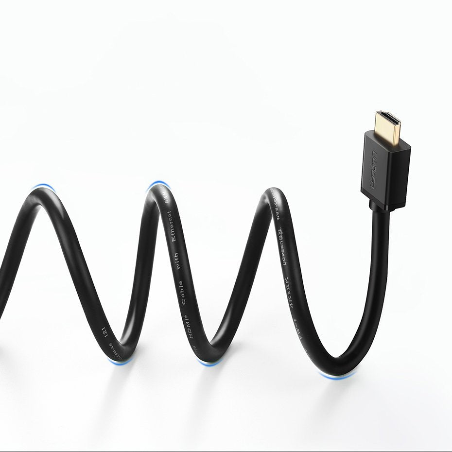 Videokabel UGREEN HD104, HDMI - HDMI, 4K, 2m, Svart