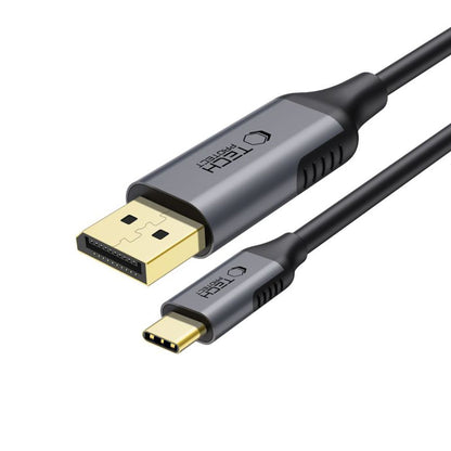 Audio- och videokabel USB-C - DisplayPort Tech-Protect Ultraboost, 1.8m, Svart