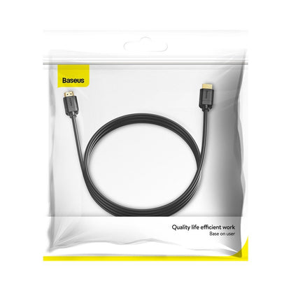 Baseus High Definition videokabel, HDMI - HDMI, 4K, 3m, Svart CAKGQ-C01