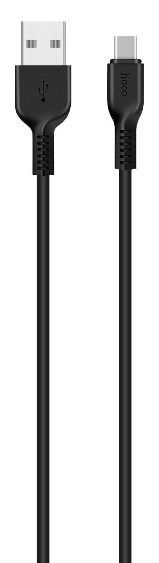 USB-A till USB-C data- och laddningskabel HOCO Flash X20, 18W, 1m, svart