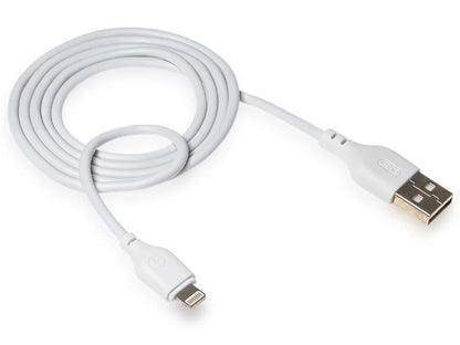 Data- och laddningskabel USB-A - Lightning XO Design NB103, 18W, 2m, Vit