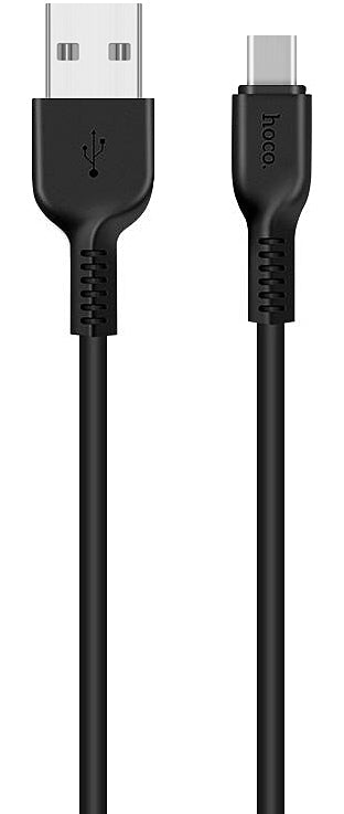 USB-A till USB-C HOCO X13 Easy data- och laddningskabel, 18W, 1m, Svart