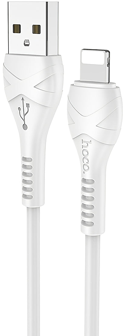 Data- och laddningskabel USB-A - Lightning HOCO X37, 18W, 1m, Vit