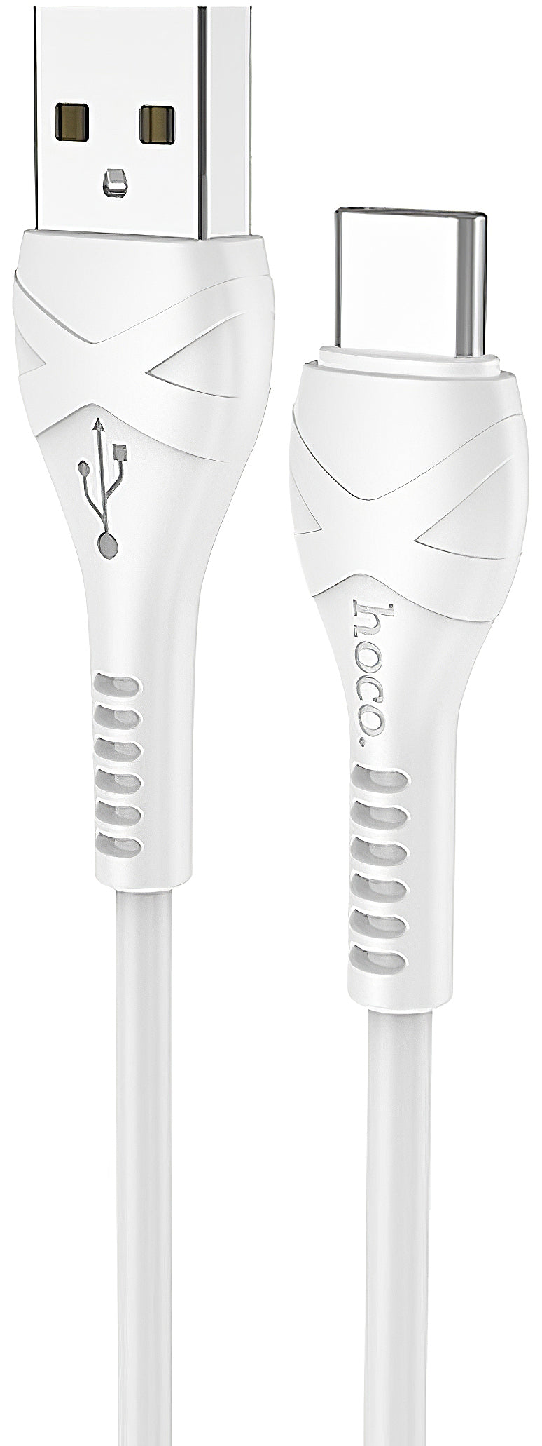 Data- och laddningskabel USB-A till USB-C HOCO X37, 18W, 1m, Vit