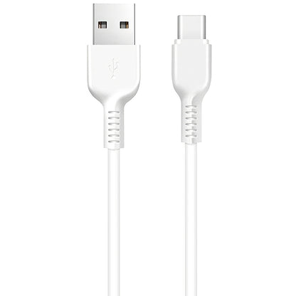 Data- och laddningskabel USB-A - USB-C HOCO Flash X20, 18W, 1m, Vit