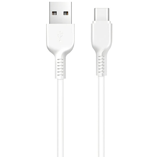 Data- och laddningskabel USB-A - USB-C HOCO Flash X20, 18W, 1m, Vit