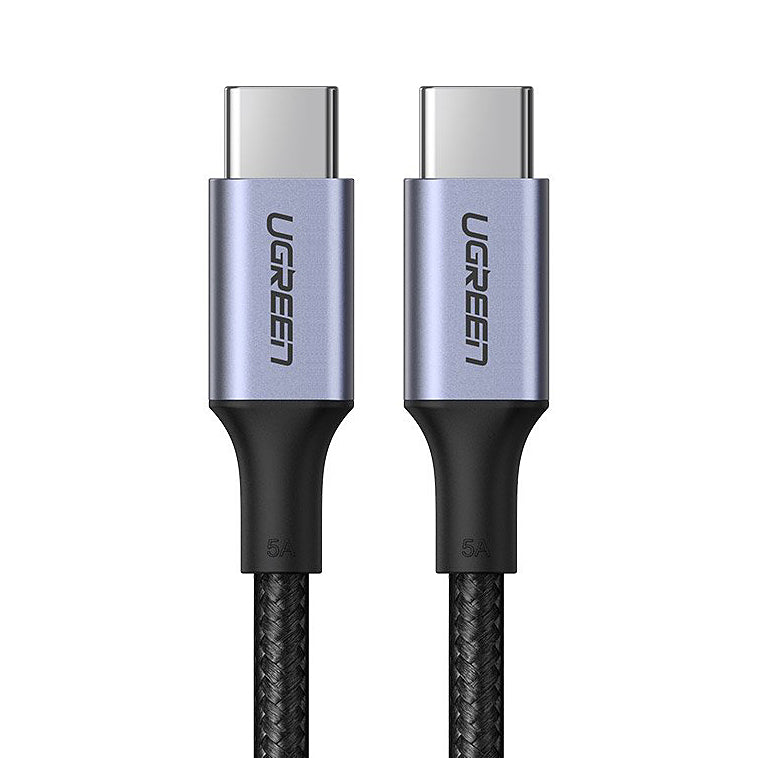 USB-C Data- och Laddningskabel - USB-C UGREEN US316, 100W, 2m, Grå