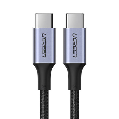USB-C Data- och Laddningskabel - USB-C UGREEN US316, 100W, 2m, Grå