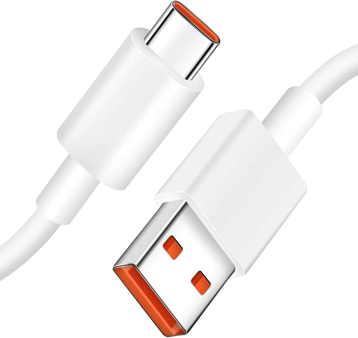USB-A till USB-C Xiaomi Data- och Laddningskabel, 120W, 1m, Vit BHR6032GL
