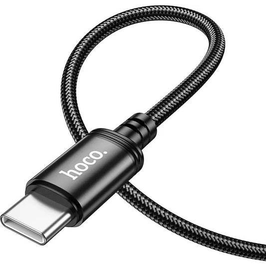 USB-C Data- och laddningskabel - USB-C HOCO X89, 60W, 1m, Svart