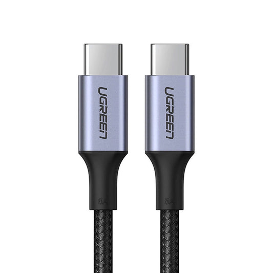 USB-C Data- och Laddningskabel UGREEN US316, 100W, 1.5m, Grå