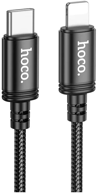 USB-C - Lightning Data- och Laddningskabel HOCO X89, 27W, 2m, Svart