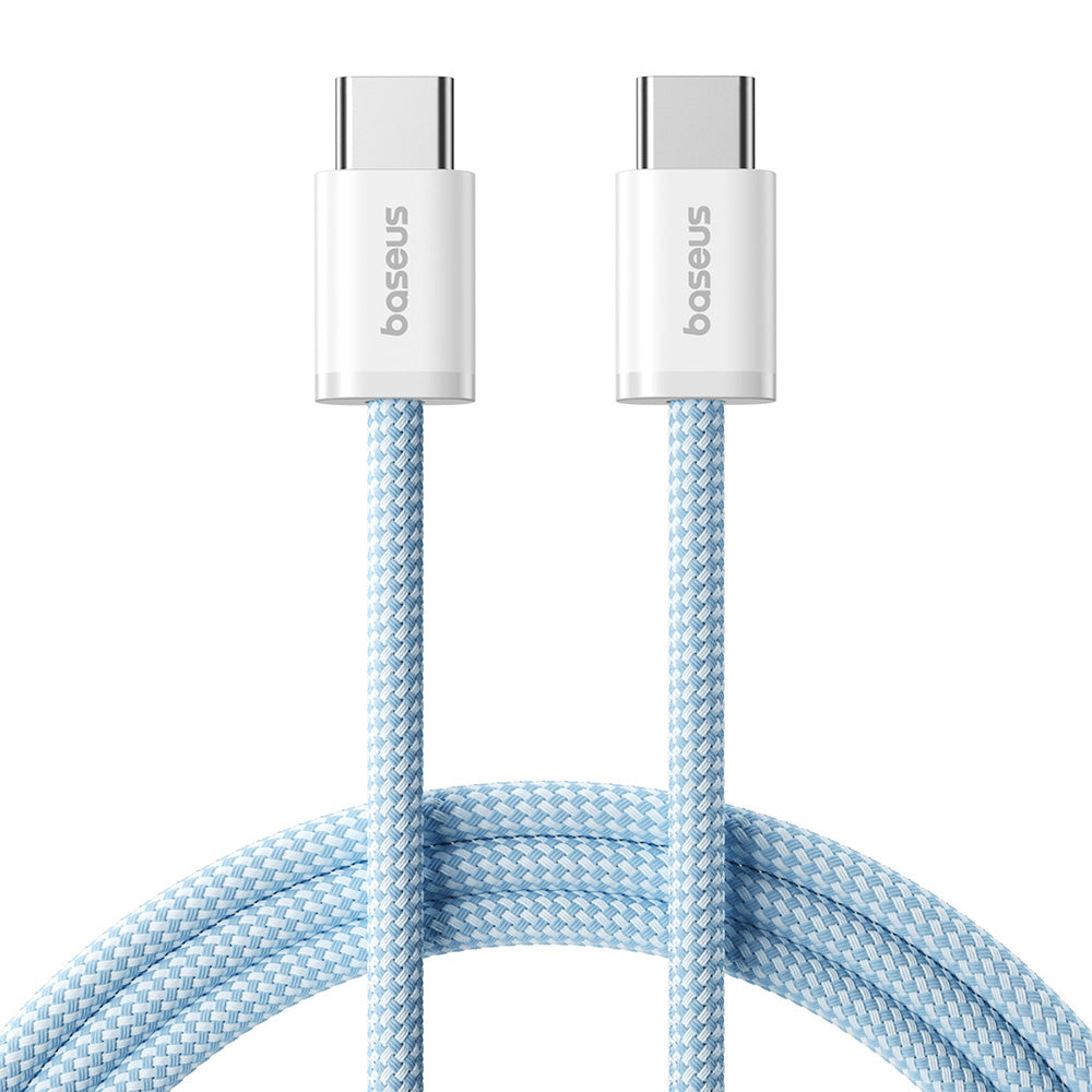 USB-C till USB-C Data- och Laddningskabel Baseus Dynamic 4 Series, 100W, 2m, Blå P10381400311-01