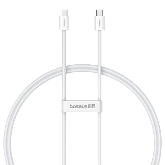 USB-C till USB-C Data- och Laddningskabel Baseus Superior Series 2, 30W, 1m, Vit P10365200211-00