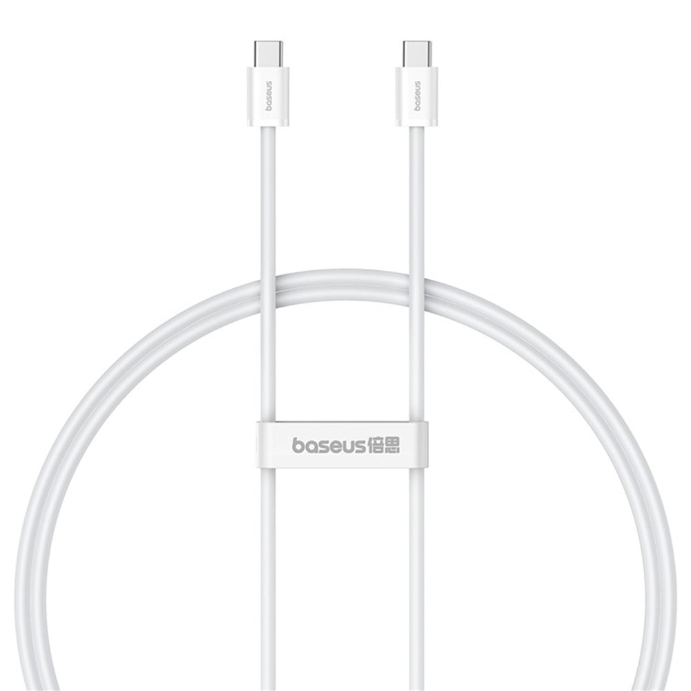 USB-C till USB-C Data- och Laddningskabel Baseus Superior Series 2, 30W, 1m, Vit P10365200211-00