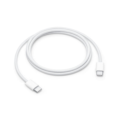 USB-C till USB-C Apple data- och laddningskabel, 60W, 1m, Vit, Swap