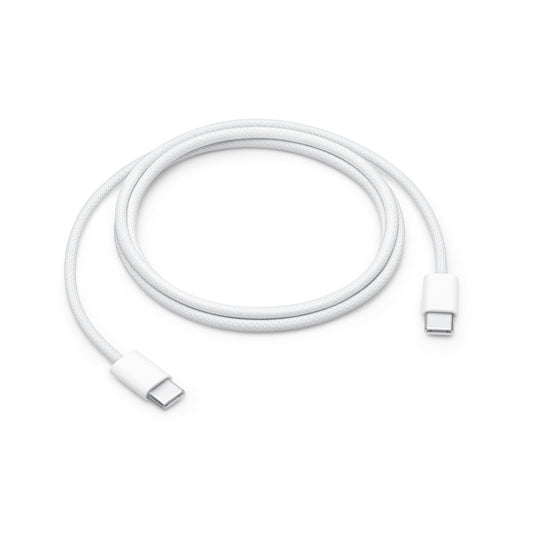 USB-C till USB-C Apple data- och laddningskabel, 60W, 1m, Vit, Swap