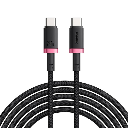 USB-C till USB-C Data- och Laddningskabel Baseus Dura Series, 240W, 1m, Röd P10377803U03-01