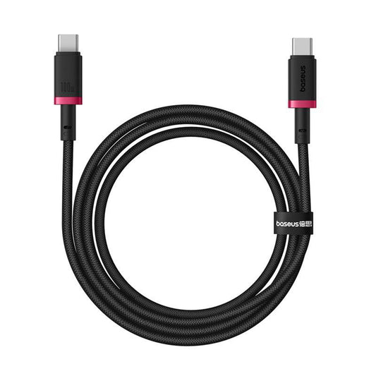 USB-C Data- och Laddningskabel - USB-C Baseus Dura Series, 100W, 1m, Röd P10377803U01-01