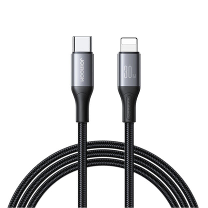 USB-C - Lightning Laddnings- och Datakabel Joyroom S-A28 Flash, 30W, 1m, Svart
