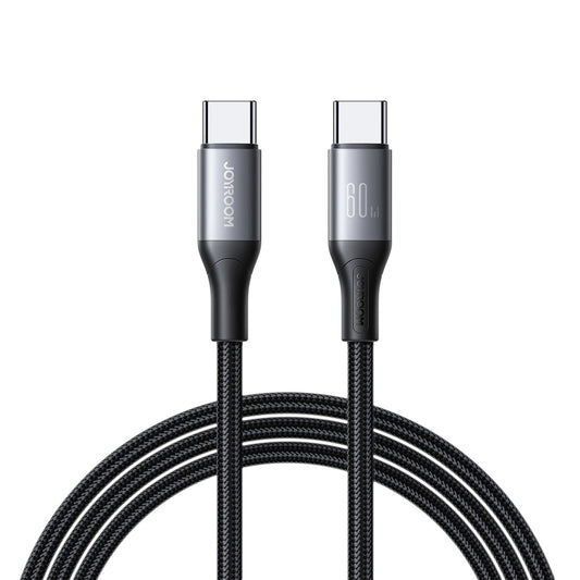 USB-C Data and Charging Cable - USB-C Joyroom S-A28 Flash, 60W, 2m, Black