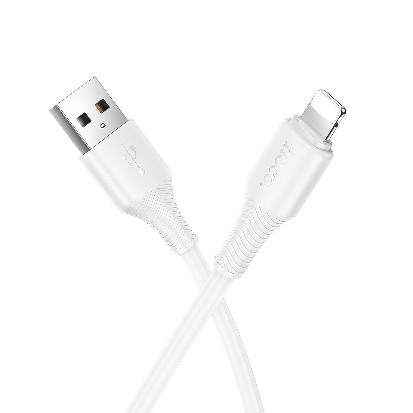 Data- och laddningskabel USB-A - Lightning HOCO X120, 18W, 1m, Vit