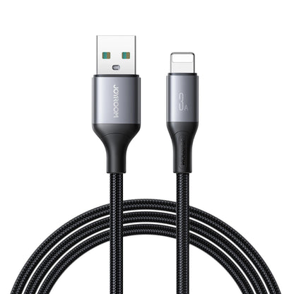 USB-A - Lightning Joyroom S-A28 Flash data- och laddningskabel, 18W, 2m, Svart