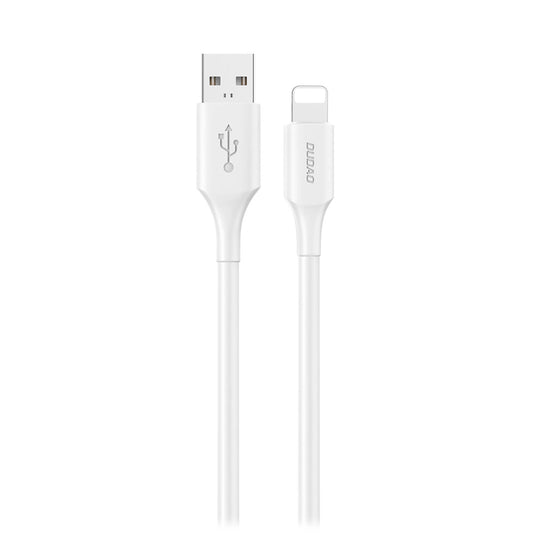 USB-A - Lightning Dudao L2sL data- och laddningskabel, 30W, 1.2m, Vit