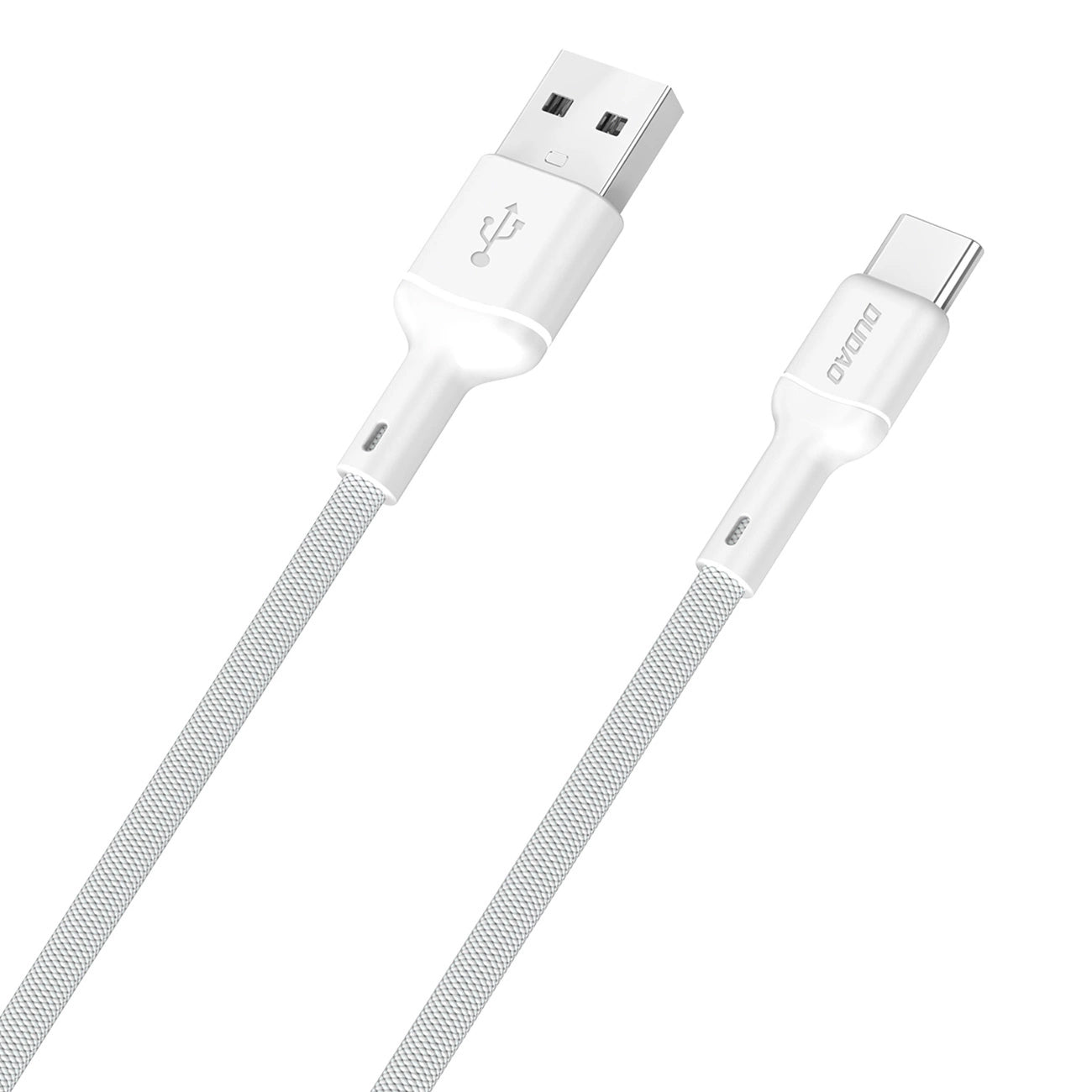 USB-A till USB-C Dudao L9T data- och laddningskabel, 100W, 1m, Vit