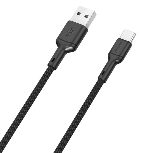 USB-A to USB-C Dudao L9T Data and Charging Cable, 100W, 1m, Black