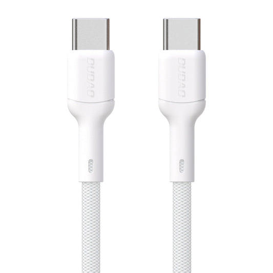 USB-C Data and Charging Cable - USB-C Dudao L9C, 65W, 1m, White